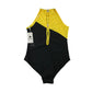 iEFiEL leotard 9-10 years black and yellow with gems