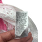 River Island sweater 5-6 years pink baggy arms cropped with white floral underlayer
