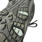 Merrell hiking shoe size 5 grey and light blue mesh waterproof
