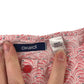 Okaidi Playsuit Age 4-5 Red and Navy Graphic Print Pattern
