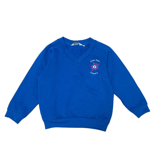 Pirie Park Primary Royal Blue V-neck Jersey