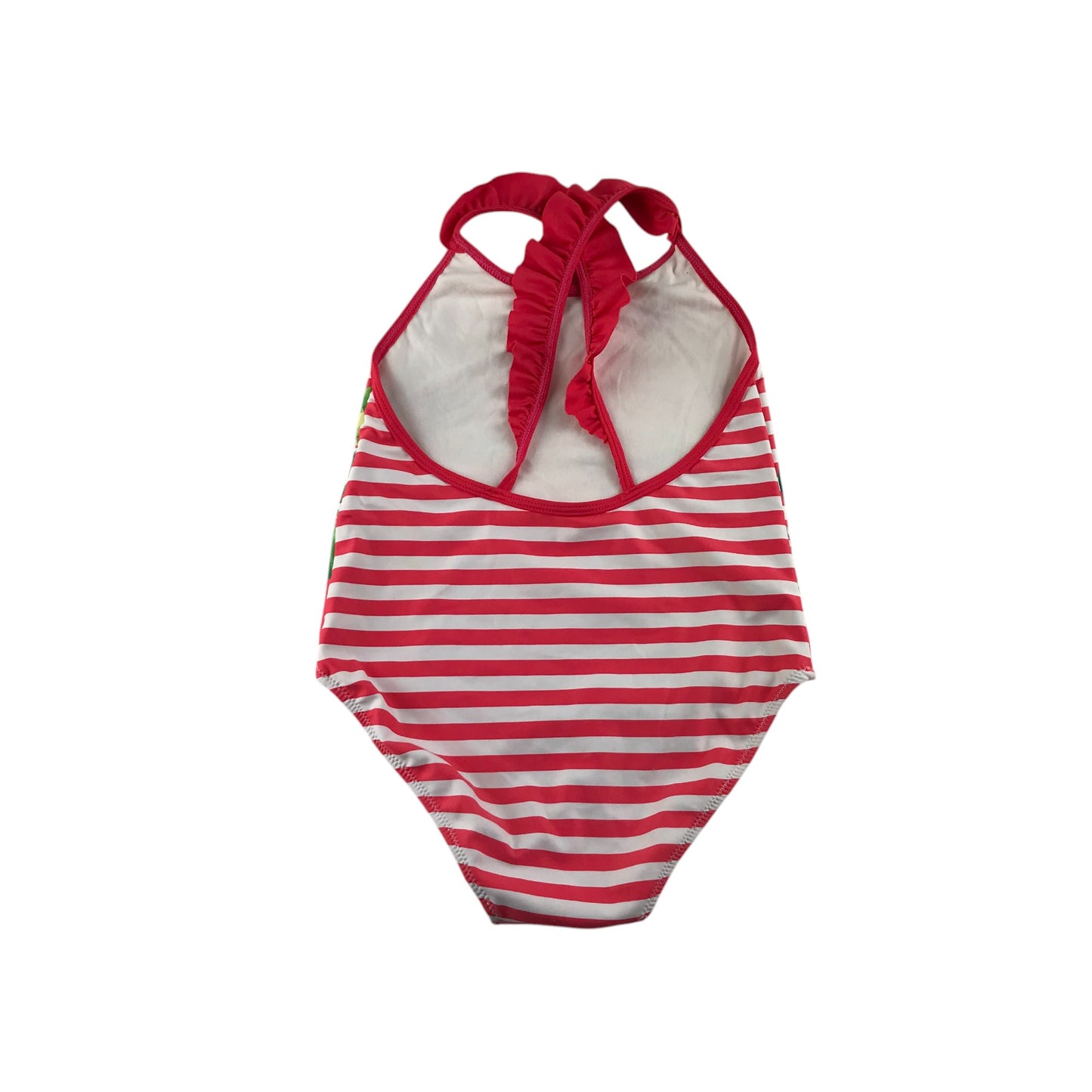 Mayoral swimsuit 6-7 years red and white floral toucan one-piece cossie