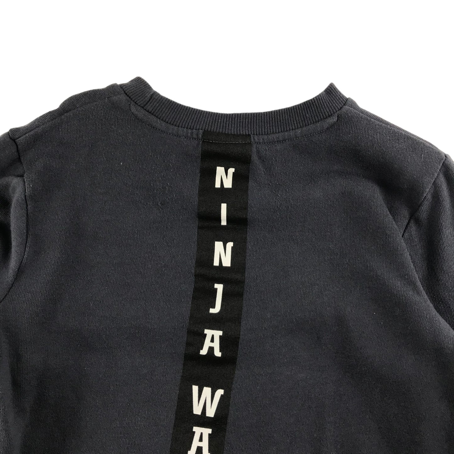 Tu Sweater Age 7 Dark Grey Ninjago Cotton Jersey