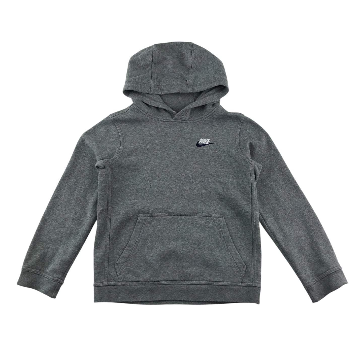 Nike hoodie 9-10 years grey with nike logo cotton