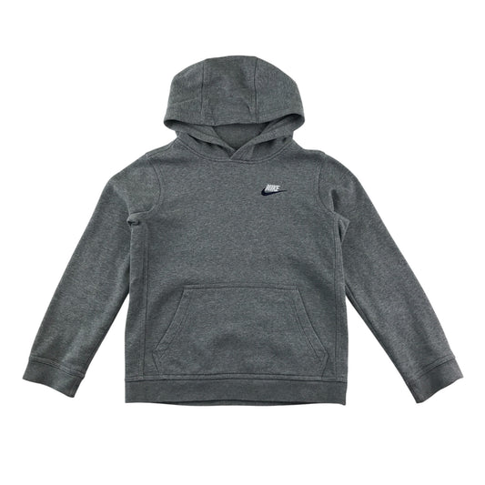 Nike hoodie 9-10 years grey with nike logo cotton