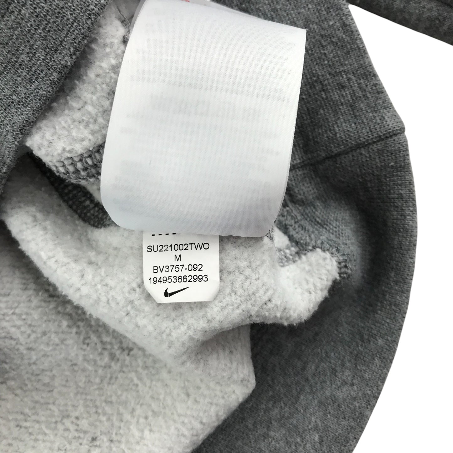 Nike hoodie 9-10 years grey with nike logo cotton