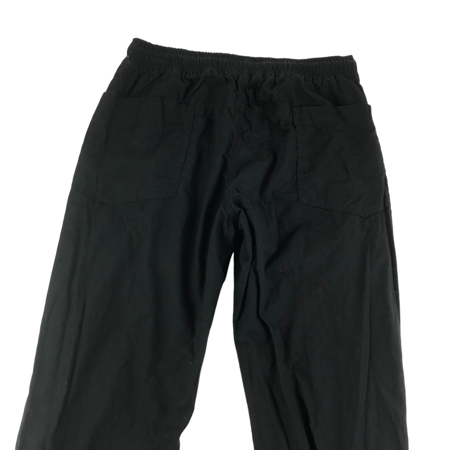 Next Trousers Age 12 Black Pull Up Style