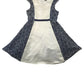 Sugar Plum dress 9-10 years white and navy formal occasionwear