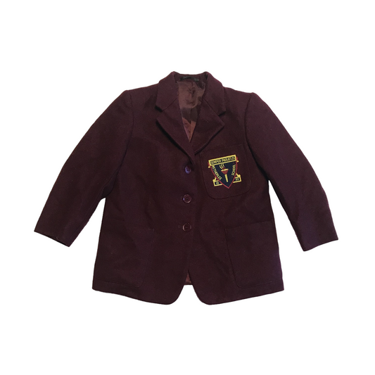 Netherlee Primary School Burgundy Woollen School Blazers Girls
