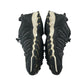 Graceland hiking shoe size 6.5 black with white detailing non tying