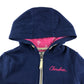 Cherokee hoodie 9-10 years navy long sleeve zip up