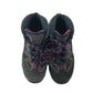 Mountain Warehouse hiking boots size 13 junior grey pink and navy ankle high