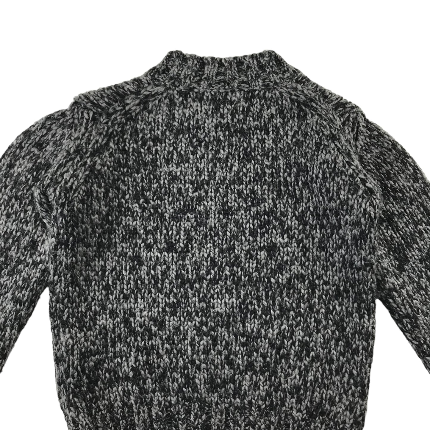 French Connection jumper 4 years grey chunky knitwear high collar