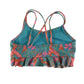 Cat & Jack swimsuit 7-8 years blue pink and orange parrots 2-piece set