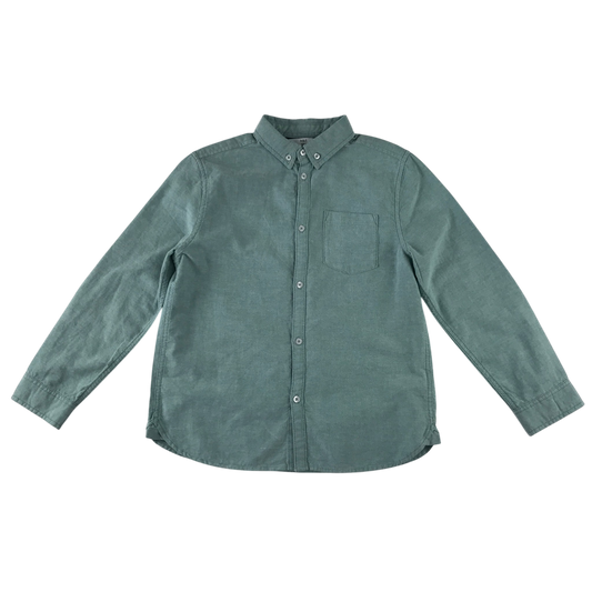 M&S 9-10 years green shirt