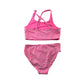 Tu swimsuit 10 years prink zebra striped 2-piece set