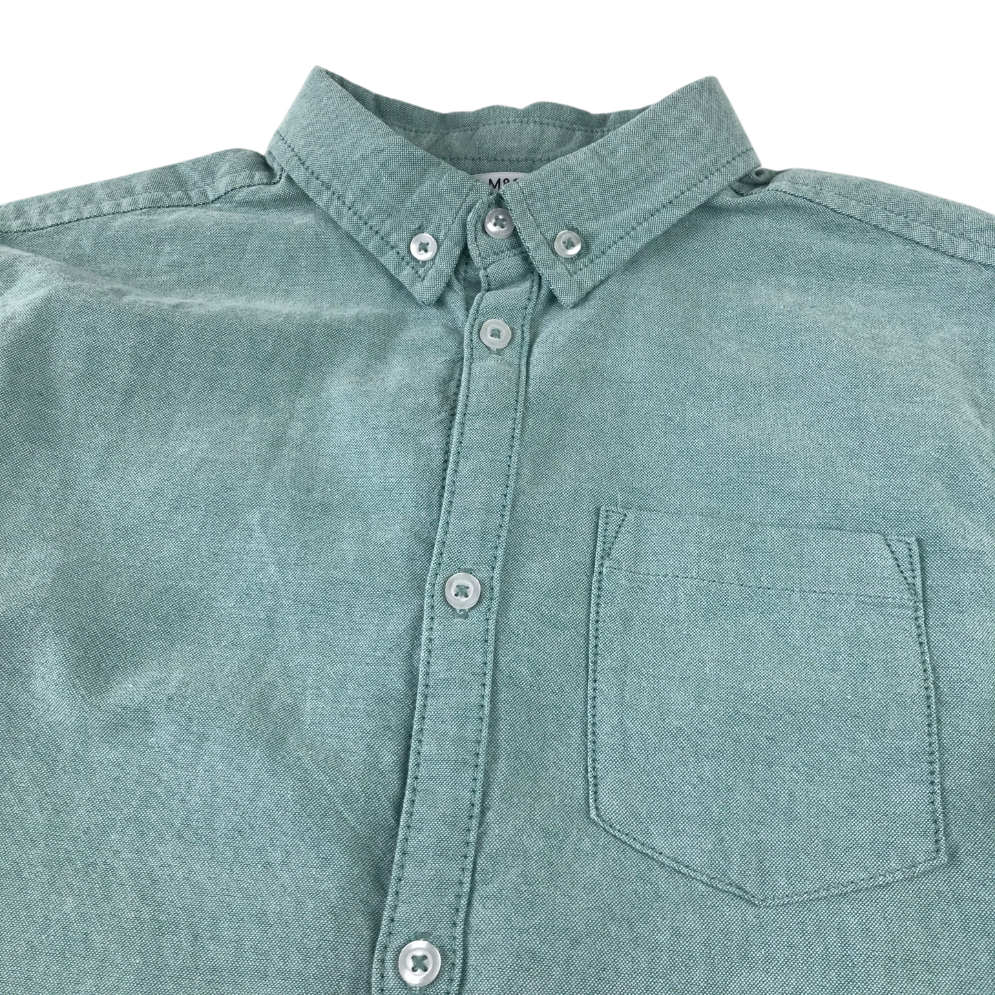 M&S 9-10 years green shirt