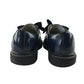 Lelli Kelly pumps shoe size 12.5 junior navy with glossy with bowtie and hoop and loop strap leather