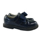 Lelli Kelly pumps shoe size 12.5 junior navy with glossy with bowtie and hoop and loop strap leather