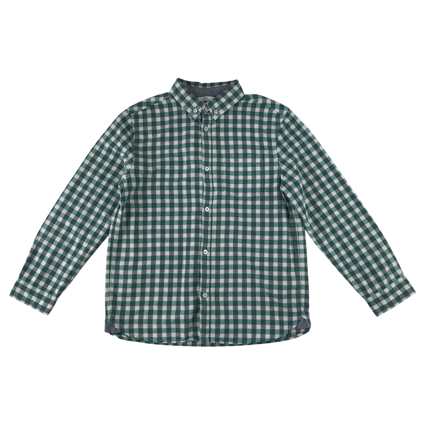 M&S 9-10 years green shirt