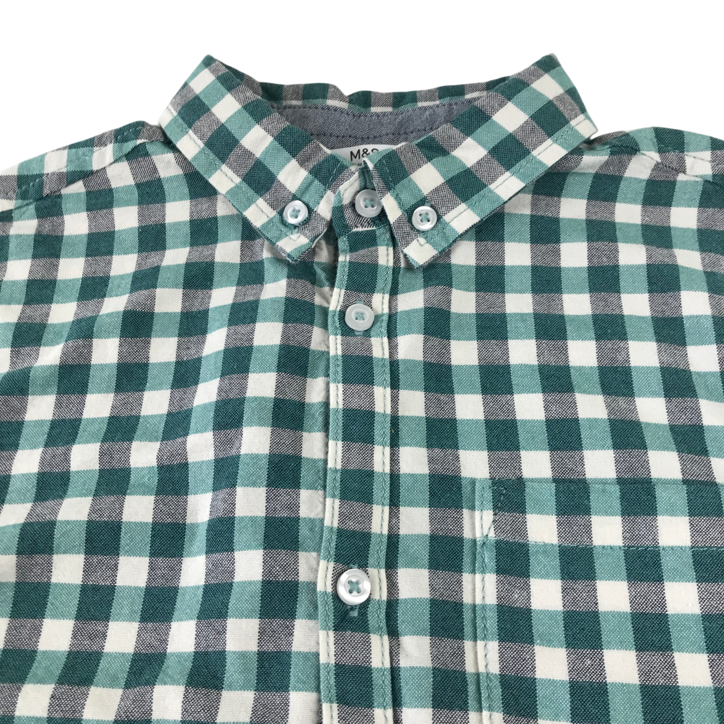 M&S 9-10 years green shirt