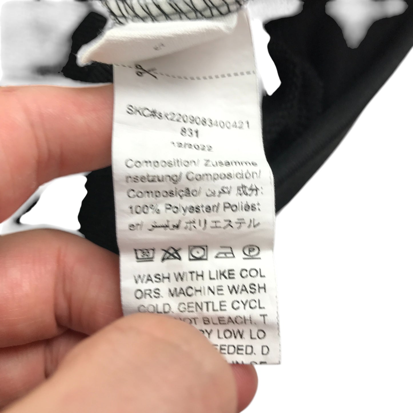 Shein hoodie 9-10 years black long sleeve zip up with NASA text