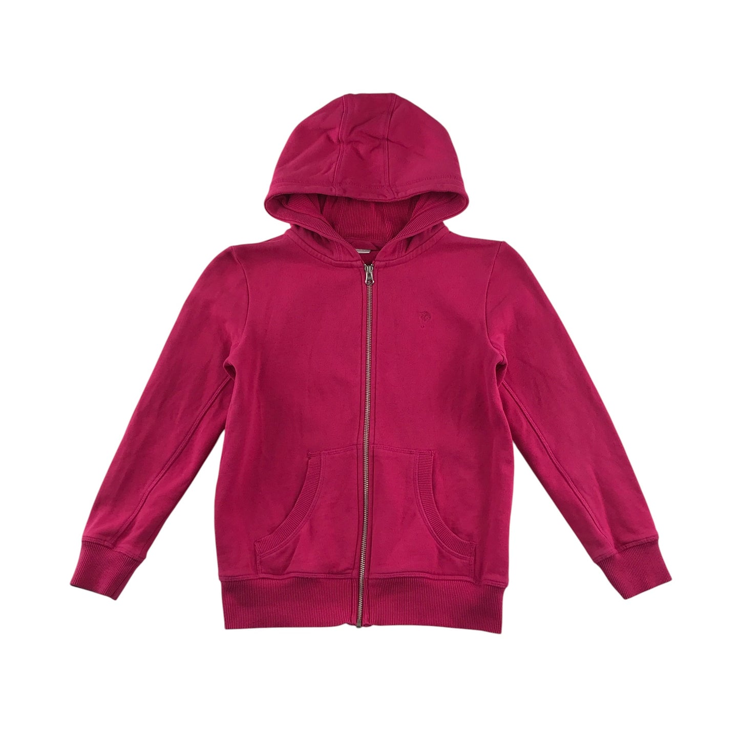 Next hoodie 9-10 years pink long sleeve zip up