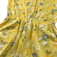 John Lewis Playsuit Age 12 Yellow Floral Button Up Cotton