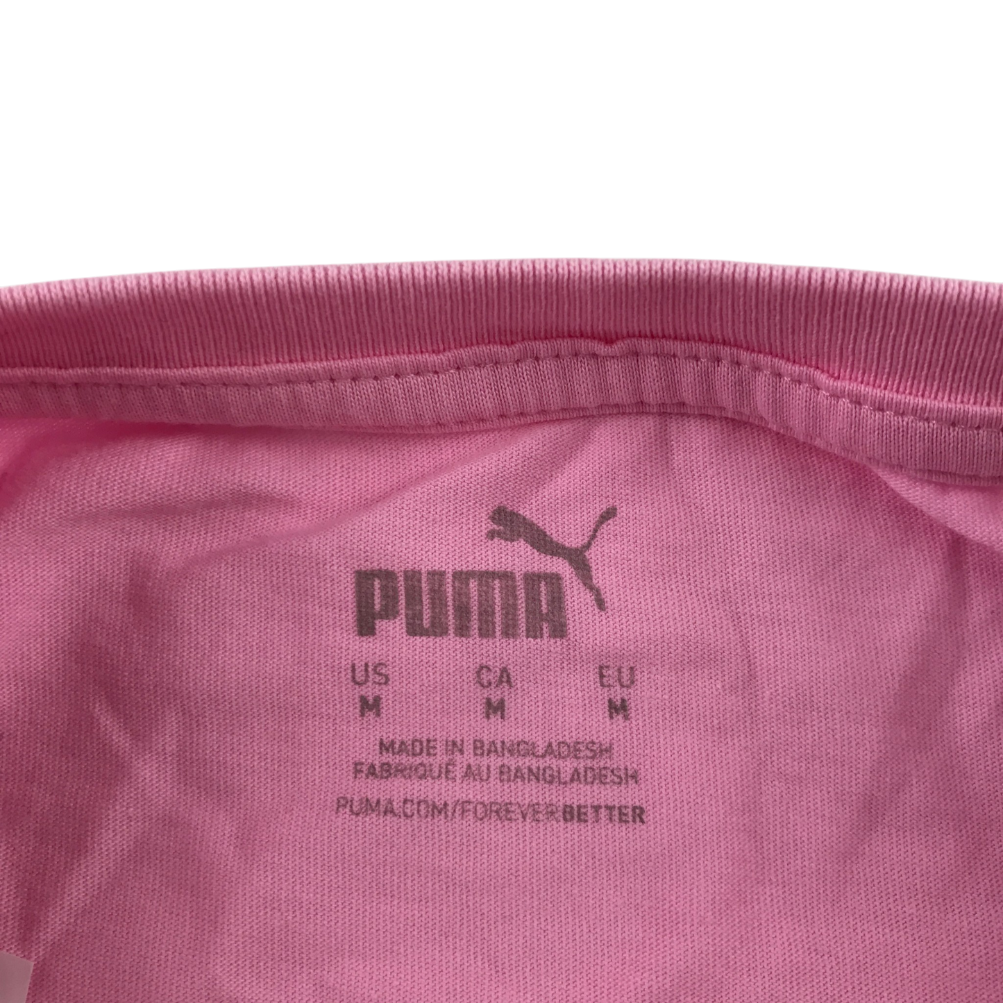 Puma medium pink t-shirt