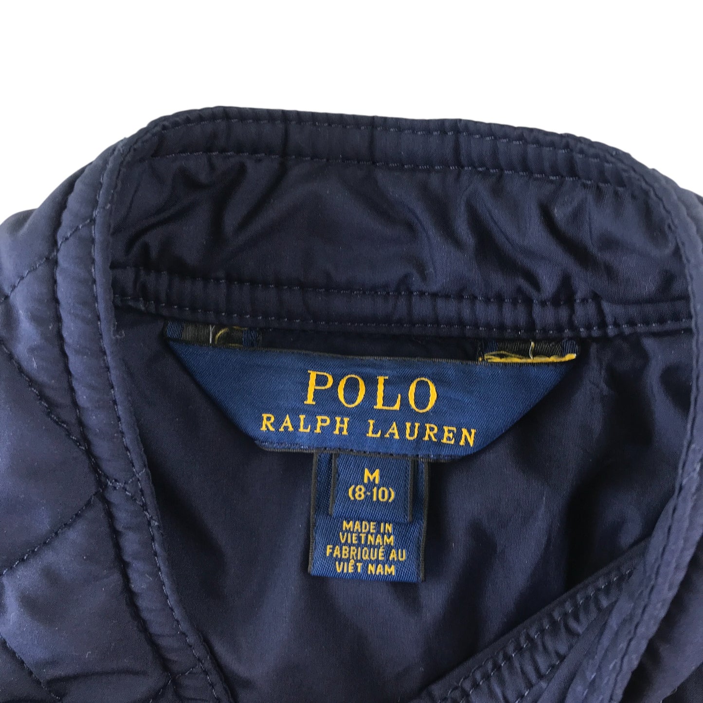 Polo Ralph Lauren light jacket 8-9 years navy quilted