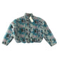 M&S fleece 10-11 years blue and grey fluffy