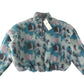 M&S fleece 10-11 years blue and grey fluffy
