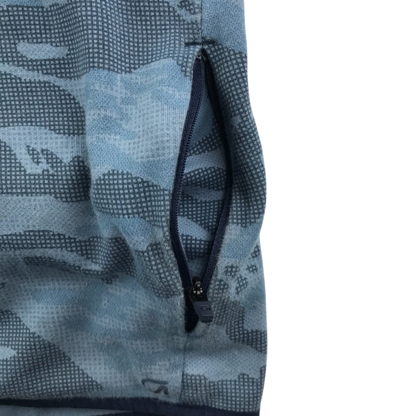 GAP hoodie 12-13 years blue camo design print