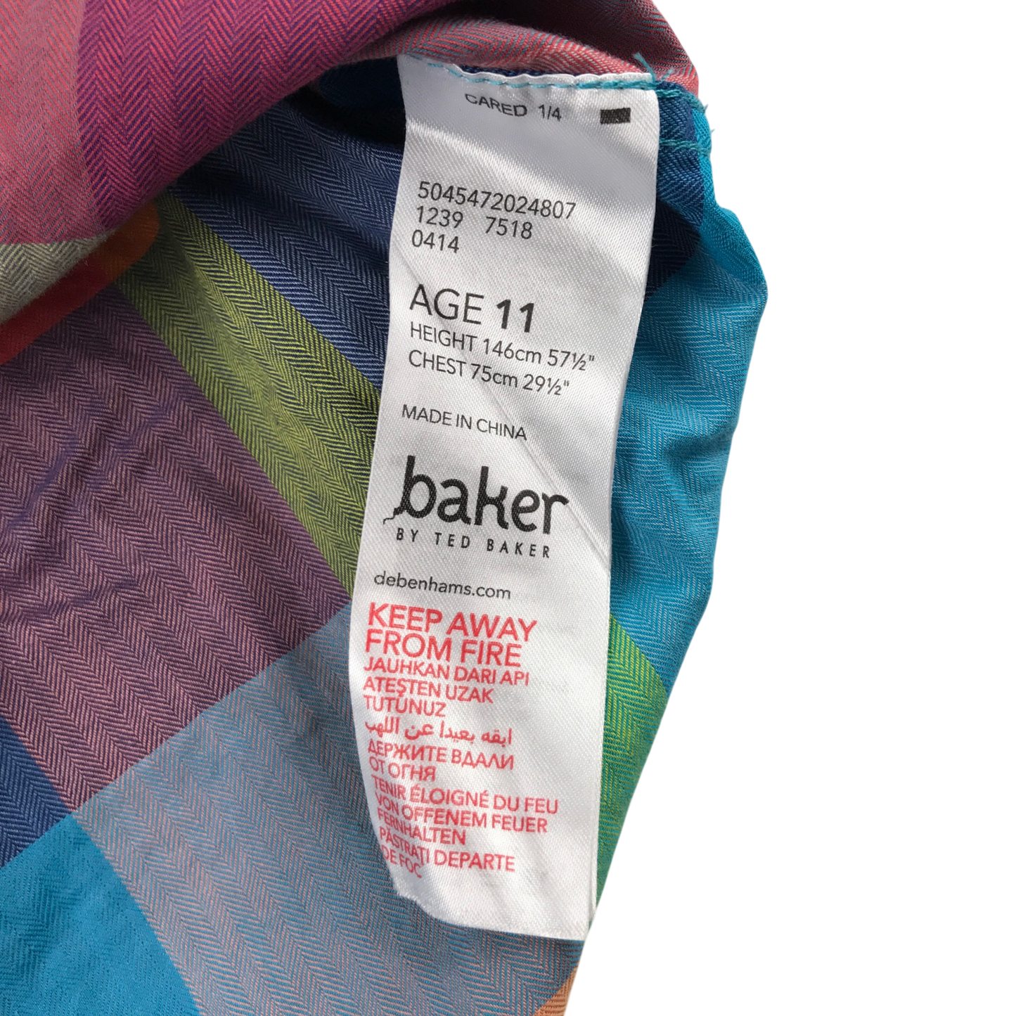 Preloved Baker shirt for kids