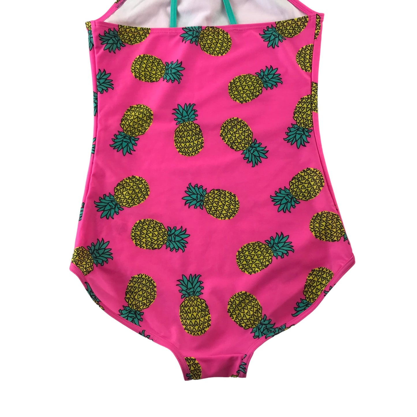 George swimsuit 11-12 years pink pineapple print one piece cossie