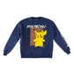 M&S sweater 14-15 years blue Pikachu graphic design