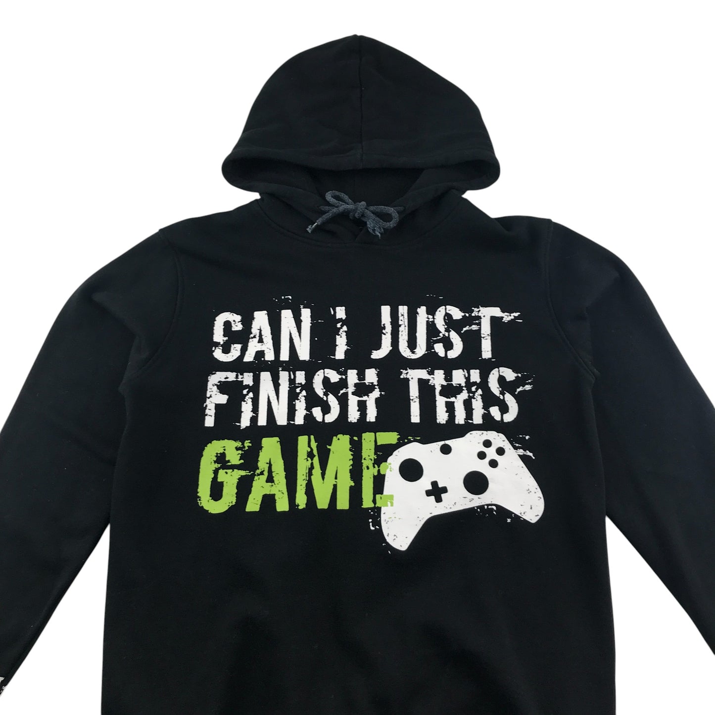 City Comfort hoodie 11-12 years black long sleeve gaming graphic cotton