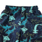 F&F swim trunks 5-6 years navy shark print graphic design