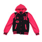 Urban Diva hoodie 11-13 years black and pink varsity jacket