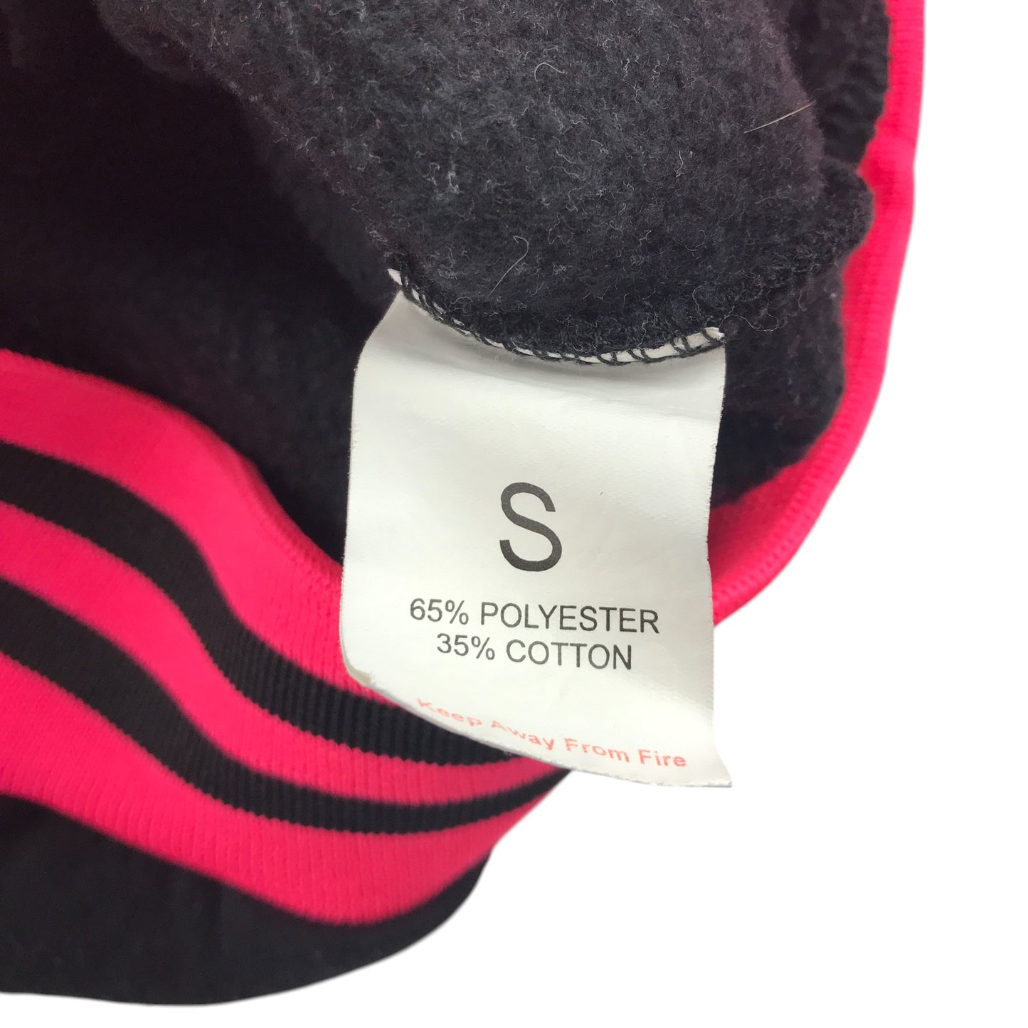 Urban Diva hoodie 11-13 years black and pink varsity jacket