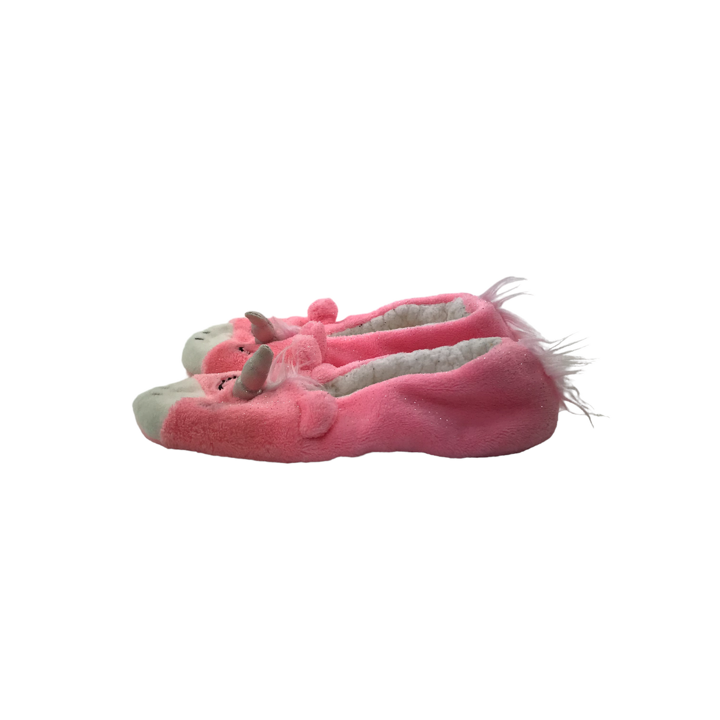 Pink Unicorn Slippers Shoe Size 3-4