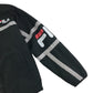 Fila Jacket 8 years black hooded light windbreaker with mesh lining