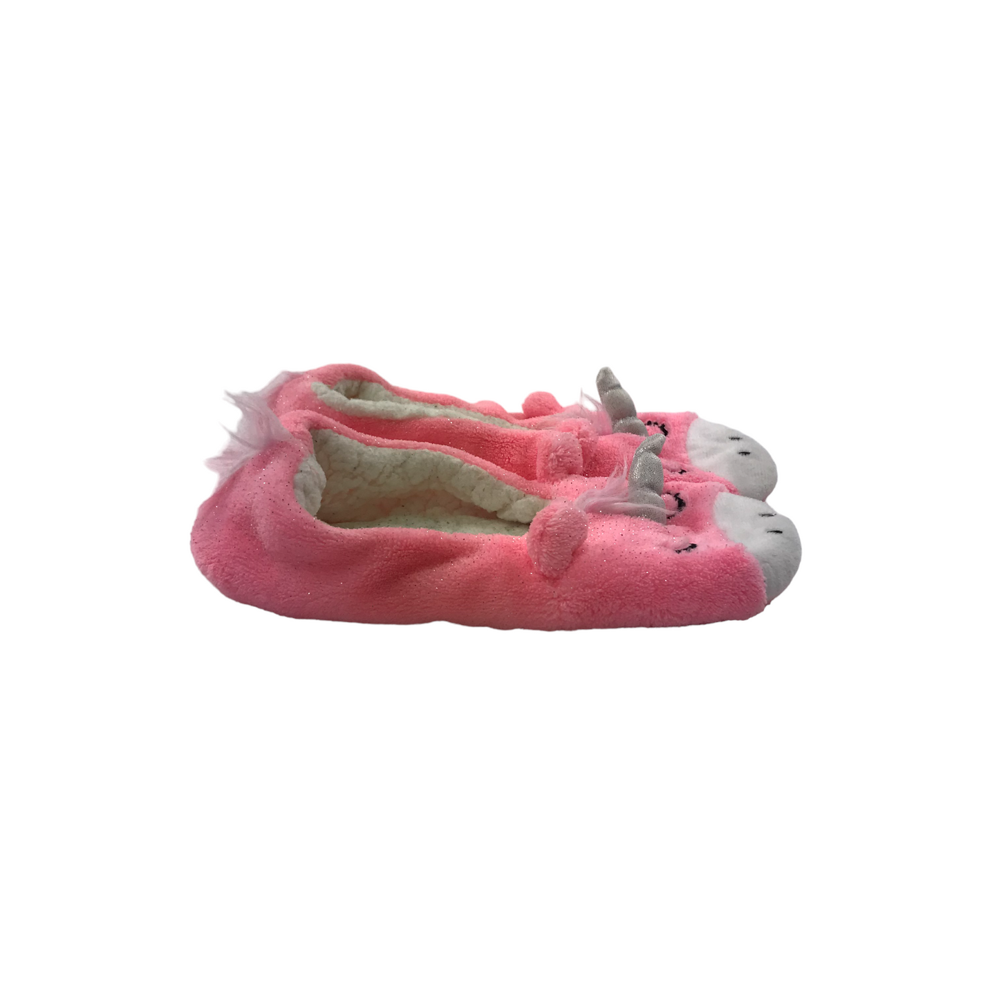 Pink Unicorn Slippers Shoe Size 3-4