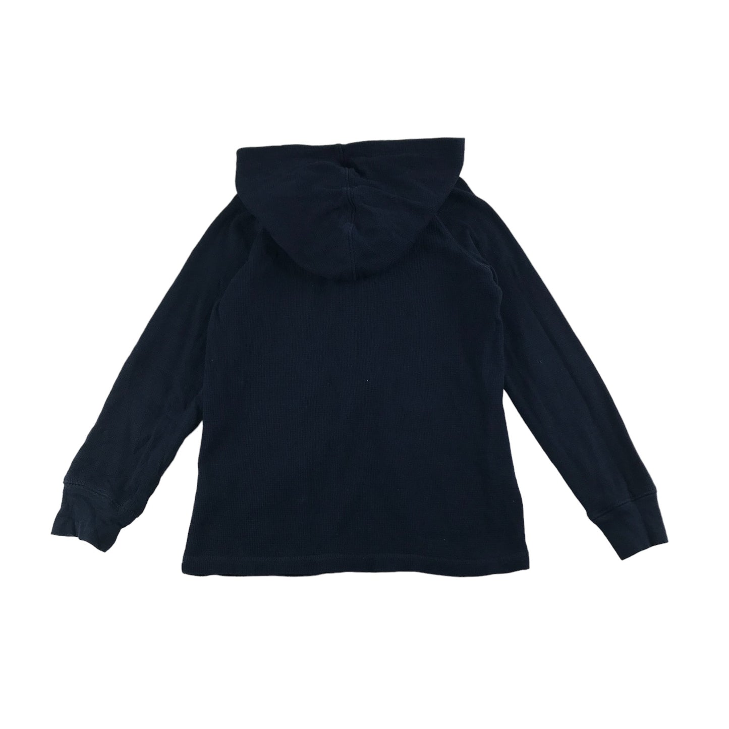 Oshkosh Hoodie Age 8 Navy Blue Knitted Style Cotton Jersey