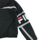 Fila Jacket 8 years black hooded light windbreaker with mesh lining
