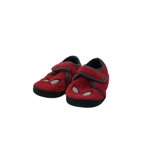 Next Red Spider-Man Slippers Shoe Size 11 jr