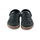 Crocs clogs shoe size 9 junior navy blue slip on sandals with ankle straps