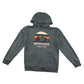 Quicksliver hoodie 13-14 years grey big logo snow design print pull-over