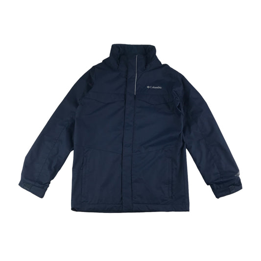 Columbia Jacket Size M Navy Blue Light Padded