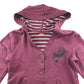 s.Oliver hoodie 11-12 years pink cardigan v-neck style pull-over cotton